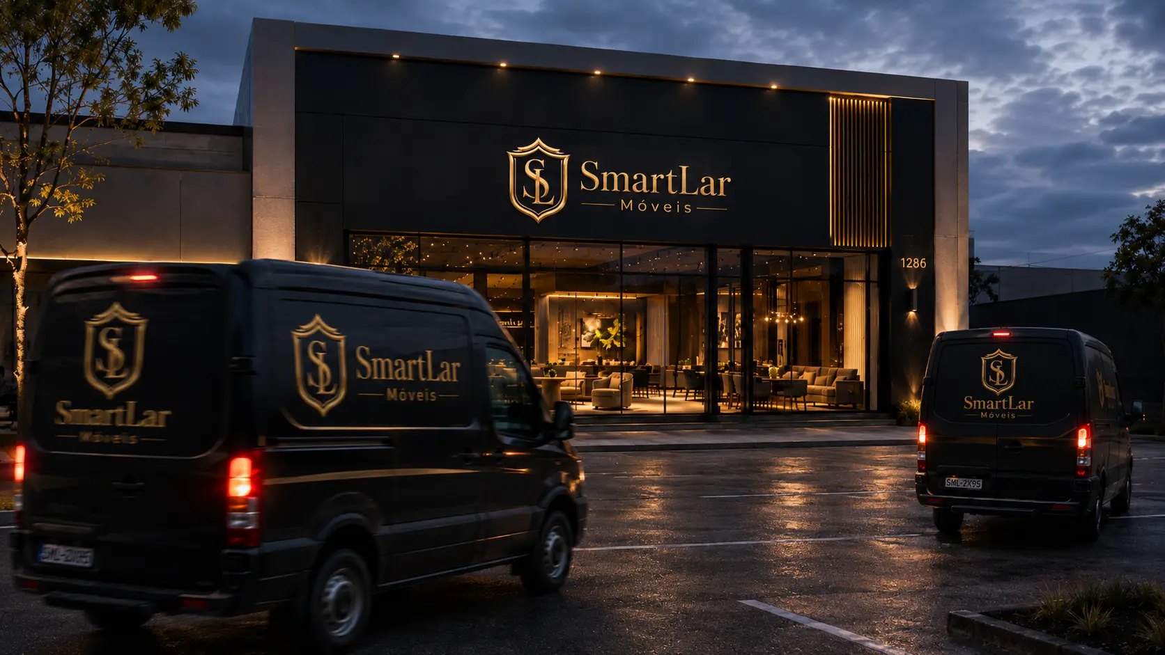 Van de entregas SmartLar Móveis